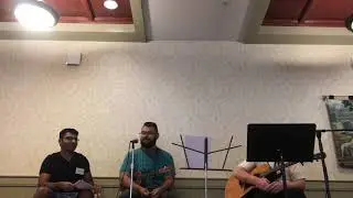 Boy Band singing at the Frey Retirement Center
