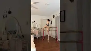Ballet barre at home 🫶 