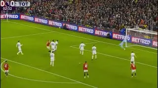 WHAT A SUPER HIT 😮 🔥! Rasmus Hojlund Goal vs Tottenham || Manchester United VS Tottenham Hotspur.