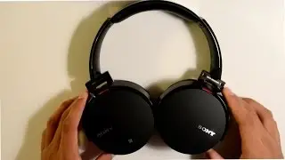 Sony MDRXB950 Unboxing