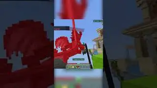 Destroying Noobs In Minecraft Treasure Wars! #shorts #minecraft #treasurewars #bedwars