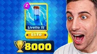 Arrivo ad 8.000 COPPE e MAXO la SCARICA! *LIVELLO ELITE* Clash Royale ITA!