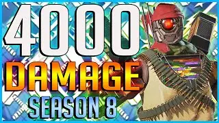 4000 Damage Win As Pathfinder - Apex Legends Season 8 Gameplay - Olympus (4350 Damage, 13 Kills)