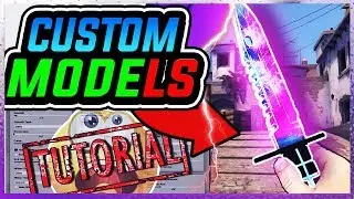 CUSTOM MODELS | EASY!! Tutorial (KNIFE & SKIN) INSTALL | FREE MODEL PACK | Ft. CS:GO Aimware v4