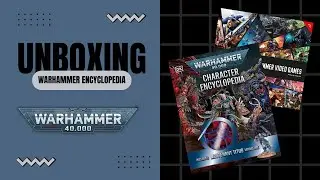 First Look At Warhammer 40,000 Characters Encyclopaedia & Art of Warhammer Books!