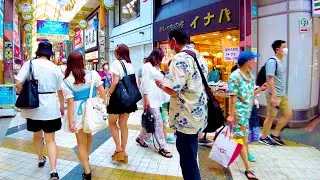 Nakano in Tokyo. Enjoy the midsummer city ♪ 💖 4K ASMR non-stop 1 hour 02 minutes