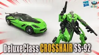 TRANSFORMERS STUDIO SERIES   SS 92 DELUXE CLASS CROSSHAIR AOE REVIEW