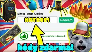 🤯VŠECHNY ZDARMA  PROMOKÓDY🥳 |ROBLOX|100% funkční