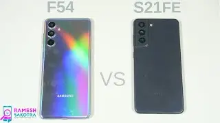Samsung Galaxy F54 vs Samsung Galaxy F21 FE Speed Test and Camera Comparison