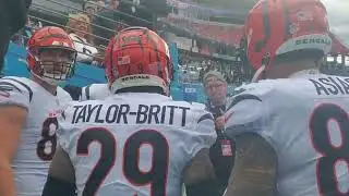 Michael J Thomas to the Bengals pregame 