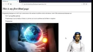 How to Insert Images in HTML5- Web Programming Part 6