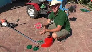 Mulcher. Reverse. Mini-mulcher. Brush cutter.