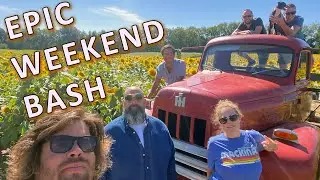 Labor Day WEEKEND PARTY! Roast your own COFFEE, Master KARAOKE!