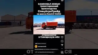 КАМАЗ 43253 САМОСВАЛ ТРЕХСТОРОННИЙ / СпецАгроТрейд /  4590А1