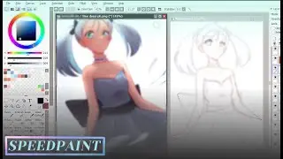 [Speedpaint] Original Character ( PaintToolSai2)