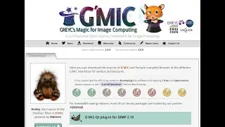 GIMP 2.10.28: Tuto 254 ( G'MIC )