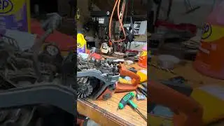 Another husqvarna 592 with a blew up piston