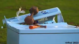 GE Washing Machine Destruction