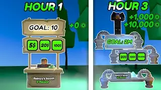 I Went AFK On PLS Donate For 3 Hours... (I Made ___ Robux)