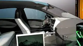 Renault Zoe | How engines and power supply work has been shown | Auto expo 2018 | Engineering