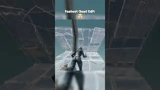 Fastest Quad Edit In Fortnite 🤯 
