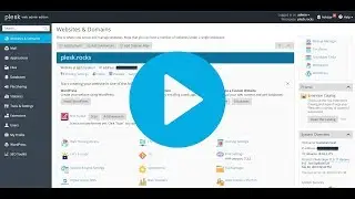 Website, WordPress, multiple Domains Hosting on DigitalOcean with the Plesk Control Panel
