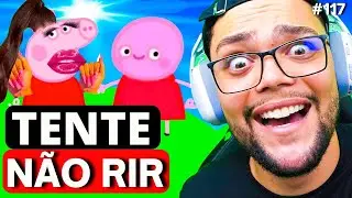 TENTE NÃO RIR  com A PEPPA PIG ENGRAÇADA ( Redublagem Well Cardoso )