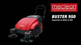 Meclean BUSTER 950 balayeuse/aspirateur à batterie