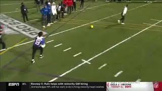Justin Jefferson One Handed Catch For Pro Bowl Games Win