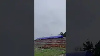 Практика очистки в нелётную погоду. 