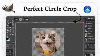 How to crop an image into a circle in GIMP