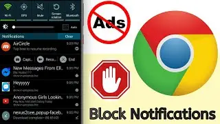how to remove pop add and unwanted notifications in google chrome on android