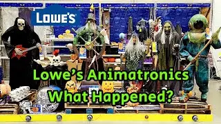 What Happened to Lowe's Halloween Animatronics this Year? Except for Haunted Deep Sea Diver! 🤿💀