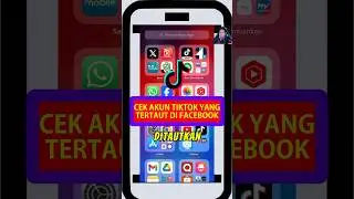 Cara Cek Akun TikTok Yang Tertaut Di Facebook #shorts #tiktok #facebook #logintiktok #loginfacebook