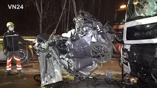 16.12.2021 - VN24 - Recovery and clean-up work after serious accident on the A1 (part 2)