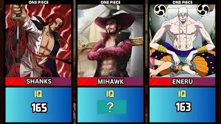 IQ PERCENTAGE OF ONE PIECE CHARACTERS