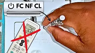 Air conditioner Functions Used Without Remote Control
