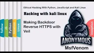 Making Backdoor Reverse HTTPS with Veil 18 | hacking with kali linux | MsfVenom