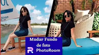Como Mudar o Fundo de Foto... simples e rápido Aplicativo photoroom
