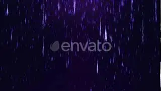 Glitter Particles Drops Purple