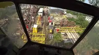 In the cockpit of the Soviet tower crane KB!!!Two thousand eighteen