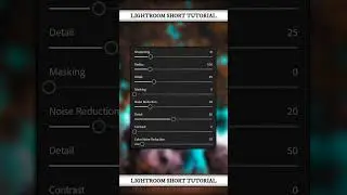 Short Tutorial || Blue And Orange Effect Lightroom Photo Editing Tutorial In Mobile
