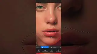 I tried to color a girl with a real Billie eilish picture by procreate