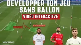 Développe ton jeu sans ballon I VIDEO INTERACTIVE