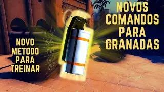 COMO TREINAR  SMOKES E BOMBAS NO GERAL - NOVO METODO CSGO