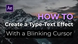 How to Create a Type-Text Effect with a Blinking Cursor