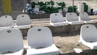 Фенове на Берое и ЦСКА нанесоха щети на стадиона в Стара Загора
