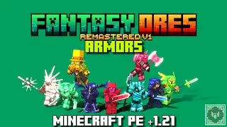 ✨NEW ARMORS ADDON for BEDROCK | MINECRAFT PE +1.21 #addons