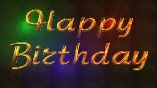 Dynamic Celebrations: Animated Happy Birthday Background - Vibrant Visuals and Joyful Animation! 🎉🎂
