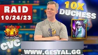 10x Duchess - CvC is Live - Halloween Titan Event - Raid Today 10/24/23 || Raid: Shadow Legends